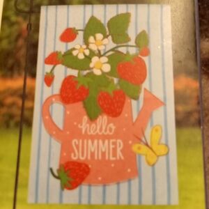 Mini garden flag